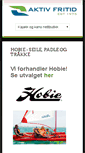 Mobile Screenshot of aktivfritid.no